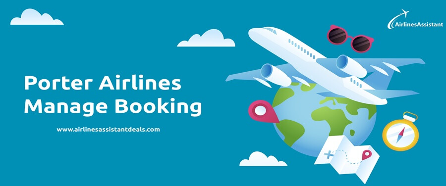 porter airlines manage booking
