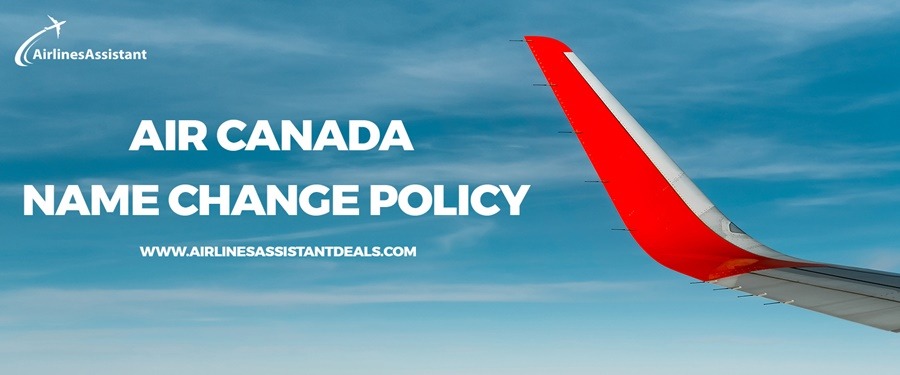 air canada name change policy