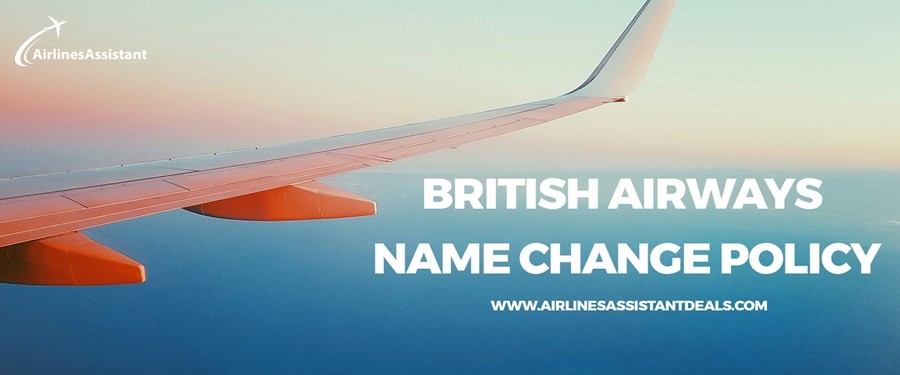 british airways name change policy