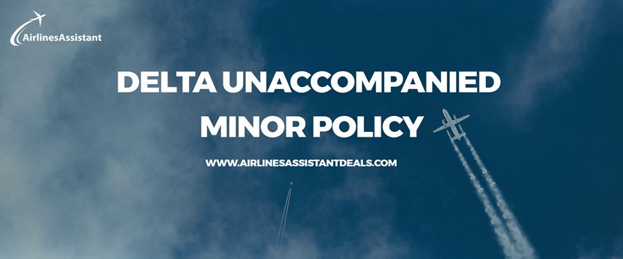 delta airlines unaccompanied minor policy