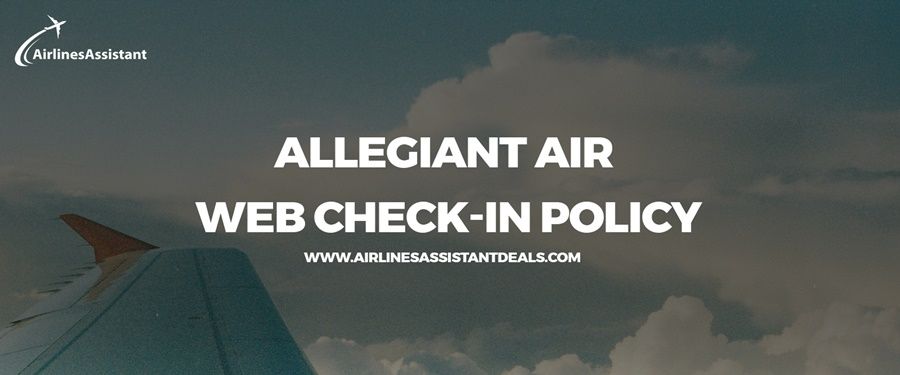 allegiant air web check-in policy