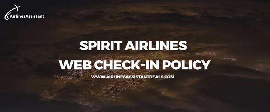 spirit airlines web check-in policy